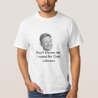 Tadeln Sie mich nicht T - Shirt Garys Johnson
