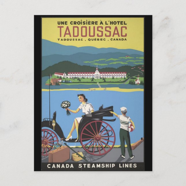 Tadoussac 2 postkarte (Vorderseite)
