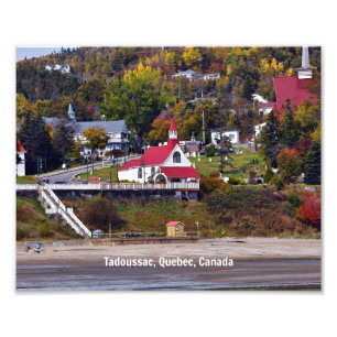 Tadoussac, Quebec, Kanada Fotodruck