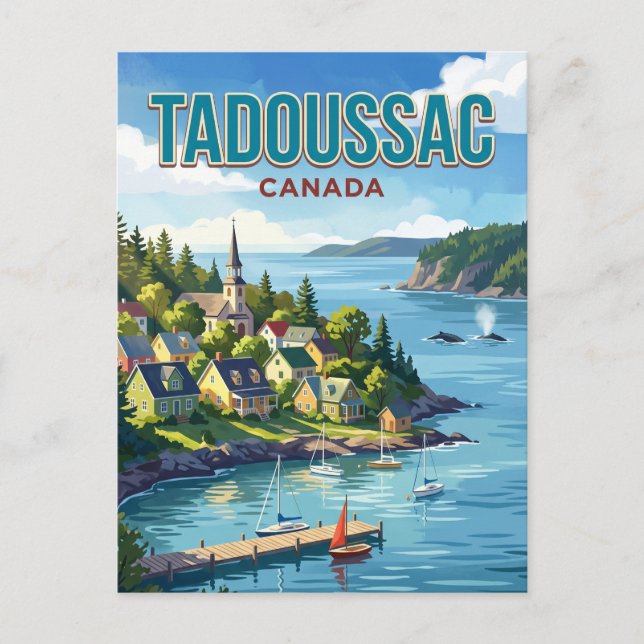 Tadoussac, Quebec, Kanada Kanada Postkarte (Vorderseite)