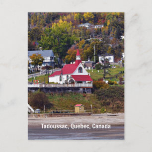 Tadoussac, Quebec, Kanada Postkarte