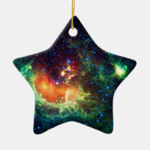 Tadpole-Nebelfleck in der Auriga-Konstellation Keramik Ornament