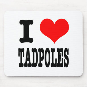 TADPOLEN IM HERZEN (LIEBE) MOUSEPAD