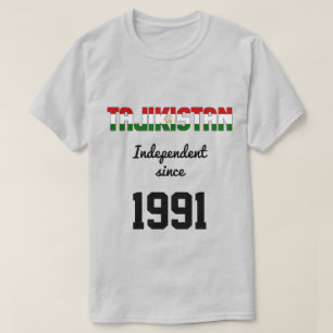 Tadschikistan Flag Independence Celebration T-Shirt