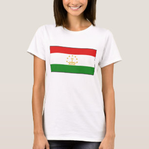 Tadschikistan Flag x Map T - Shirts