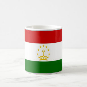 Tadschikistan - Flagge - Kaffeetasse