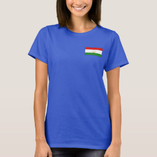 Tadschikistan-Flagge + Karte T-Shirt