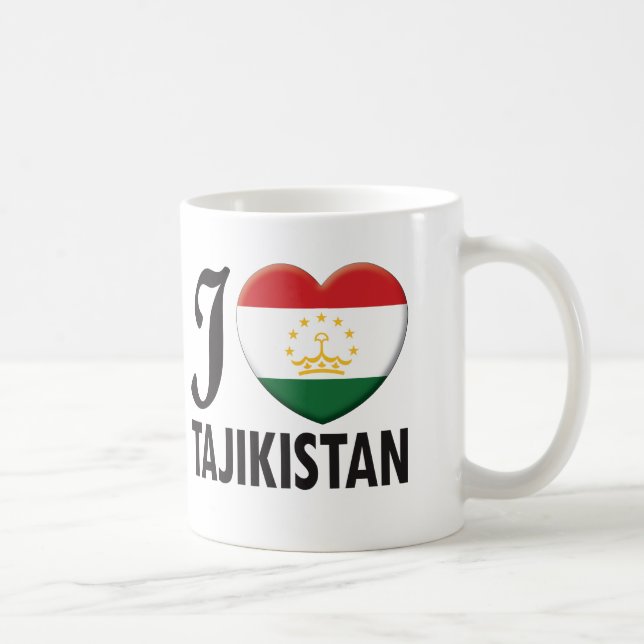 Tadschikistan-Liebe Tasse (Rechts)
