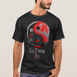 Tae Kwon Do Red Dragon - Krieger der Kampfkünste T-Shirt