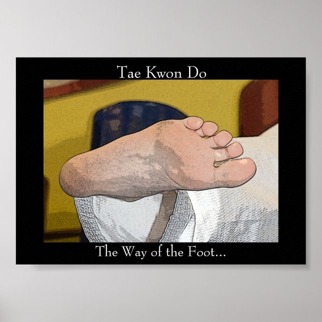 Tae Kwon Do The Way of the Foot Poster (Vorne)
