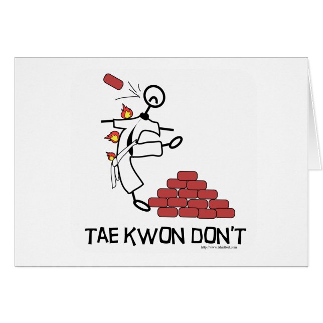 Tae Kwon Dont (Vorderseite (Horizontal))