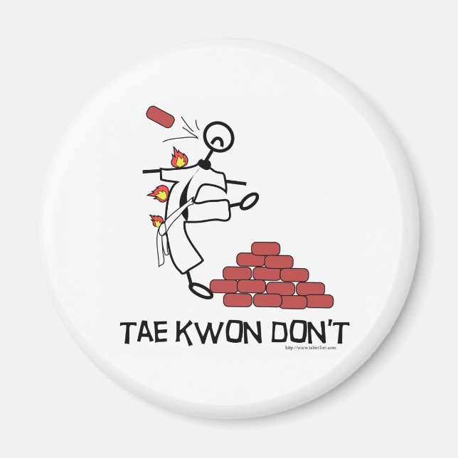 Tae Kwon Dont Magnet (Vorne)