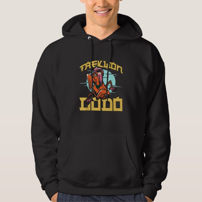 Taekwon-Dodo Extinct Bird Flightless Ornithology D Hoodie (Vorderseite)
