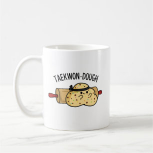 Taekwon-Dough Funny Baking Pun Kaffeetasse
