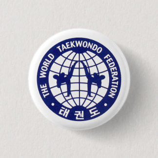 Taekwondo-Abzeichen Button