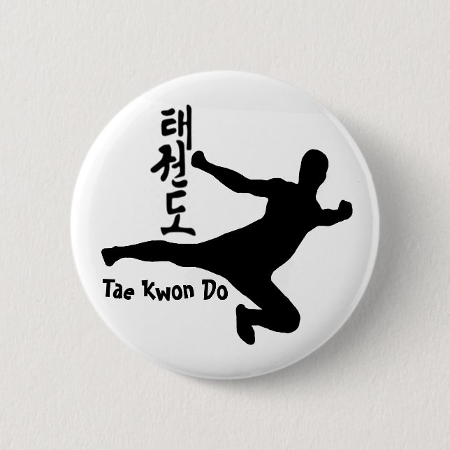 Taekwondo Button (Vorderseite)