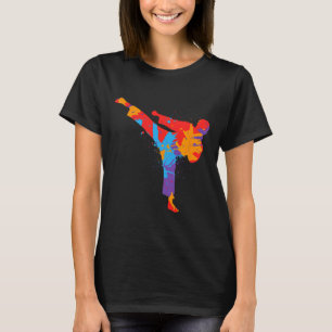 Taekwondo Colorful Martial Arts Kinder Jungen und T-Shirt