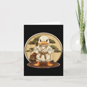 Taekwondo-Ente Bonsai-Baum Karate-Ente Mma-Märtyre Karte