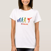 Taekwondo-Evolutions-Silhouette-Design eines hohen