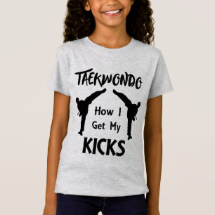 Taekwondo Fans von Kampfkünsten, wie ich meine Kic T-Shirt