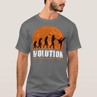 Taekwondo Funny Human Evolution Geschenk T-Shirt