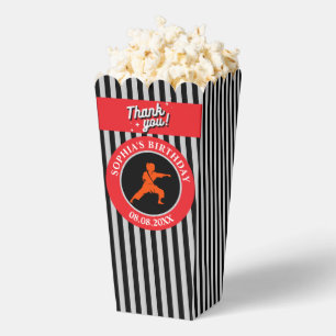 Taekwondo Geburtstagsparty, Taekwondo Girl Player Geschenkschachtel