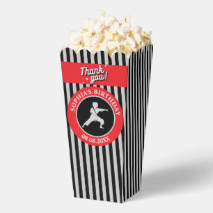 Taekwondo Geburtstagsparty, Taekwondo Girl Player Geschenkschachtel