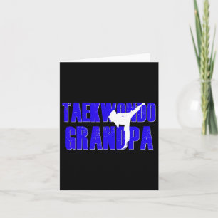 Taekwondo Grandpa Papa Shirt Tae Kwon Do Girl Gran Karte