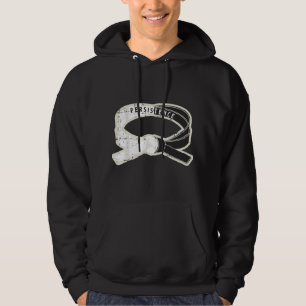 Taekwondo-Grundsatz Ausdauer Schwarzgurtel Kampfsp Hoodie