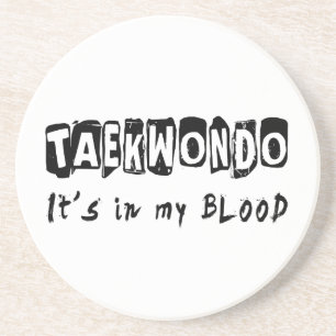Taekwondo ist es in meinem Blut Untersetzer