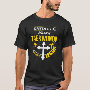 Taekwondo Jesus Martial Arts Christlich Taekwondo T-Shirt