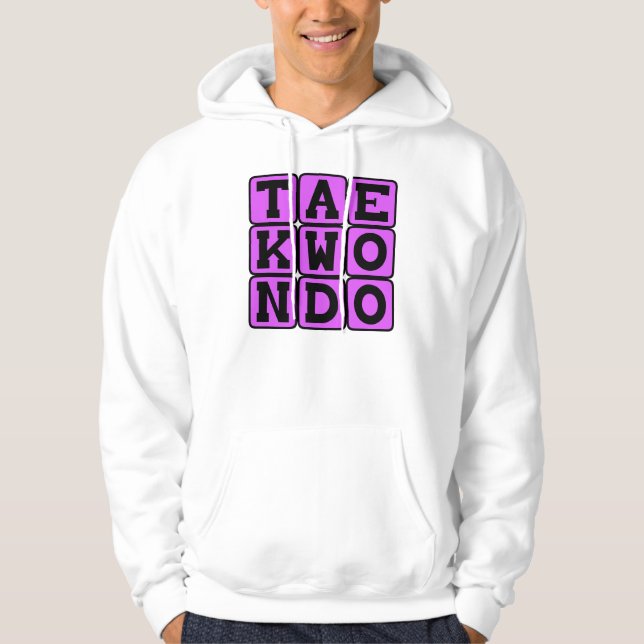 Taekwondo, Kampfkunst Hoodie (Vorderseite)