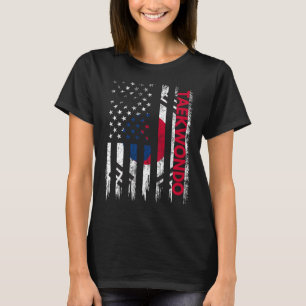 Taekwondo Karate Martial Arts Training Koreanische T-Shirt