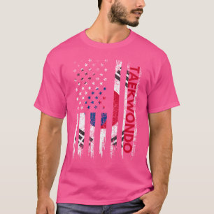 Taekwondo Karate Martial Arts Training Koreanische T-Shirt