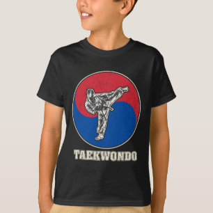 Taekwondo Kickboxen Karate Kampfsporttraining A T-Shirt