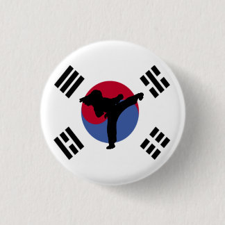 Taekwondo-Kicker-Knopf Button