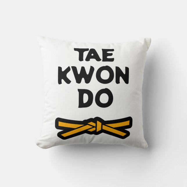 Taekwondo Kissen (Vorderseite)