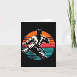 Taekwondo Korean Martial Tees Geschenke für Kinder Karte