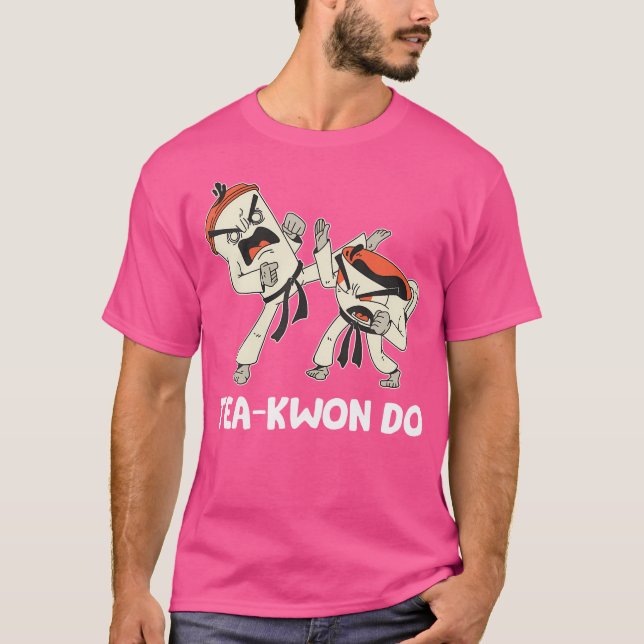 Taekwondo Koreanisches Teezerlebnis T-Shirt (Vorderseite)
