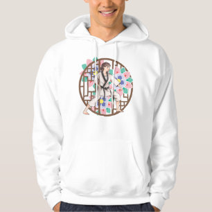 Taekwondo-Kriegerin - Stärke und koreanischer Flus Hoodie