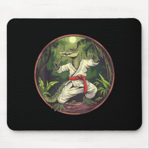 Taekwondo Krokodil Kickboxen Tier Jiu-Jitsu Mousepad
