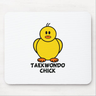 Taekwondo-Küken Mousepad