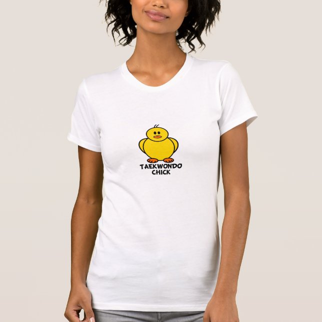 Taekwondo-Küken T-Shirt (Vorderseite)