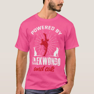 Taekwondo Lustiger Katzenliebhaber Kampfsport Taek T-Shirt