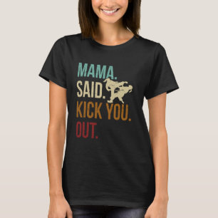 Taekwondo Mädchen Mixed Martial Arts Karate T-Shirt