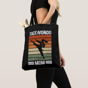 Taekwondo Mama Retro Martial Arts Mama Geschenk