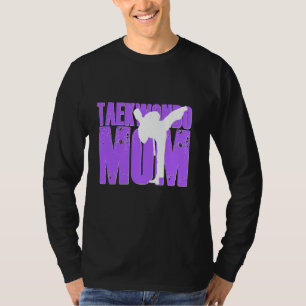 Taekwondo Mama Shirt Tae Kwon Do Martial Arts Moth