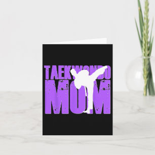 Taekwondo Mama Shirt Tae Kwon Do Martial Arts Moth Karte