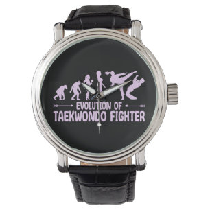 Taekwondo Martial Arts Evolution Pink for Female Armbanduhr
