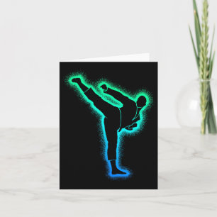 Taekwondo Martial Arts Vater Men Boys Karate Karte